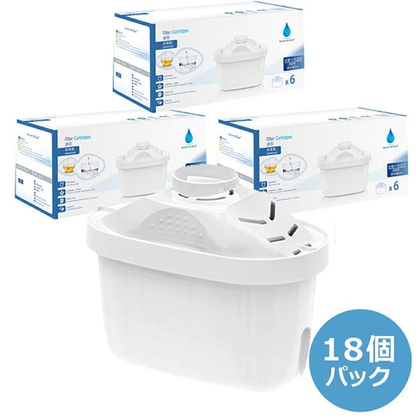 浄水ポット互換用ブリタカートリッジ 18個セット 浄水器用 カートリッジ 互換用フィルターカートリッジ ブリタ マクストラ BRITA MA –  YUKI-TRADING オフィシャルショップ